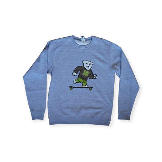 NANUK CREWNECK: NORTHSIDE OF THE MAP x LONGBOARD LIVING